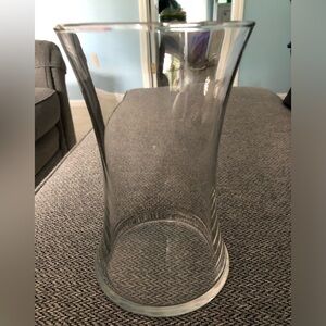 Clear Glass Vase